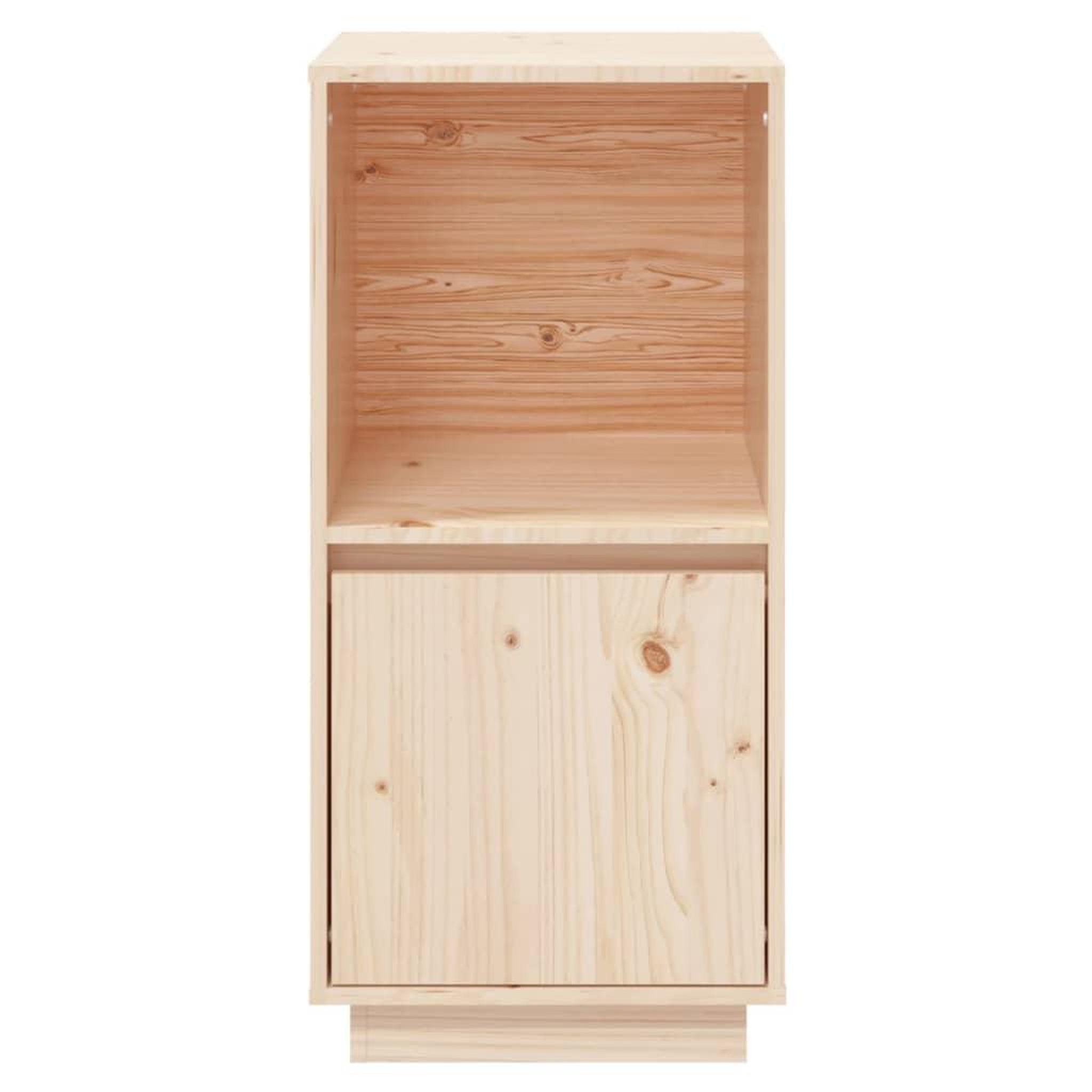 Voir la diapositive 3 : VIDAXL Buffet 38x35x80 cm Bois de pin massif
