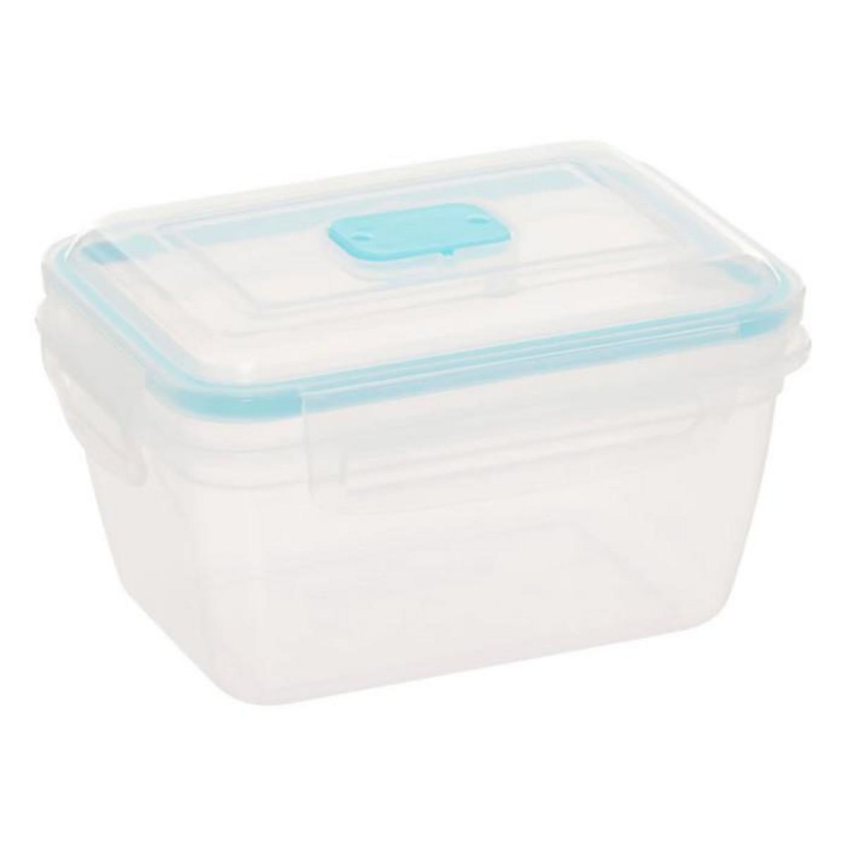 FIVE Lot de 7 Boîtes de Conservation  Blue  32cm Transparent