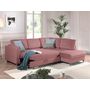 Voir la diapositive 3 : LISA DESIGN Brooke - canapé d'angle droit - convertible - 5 places - en velours