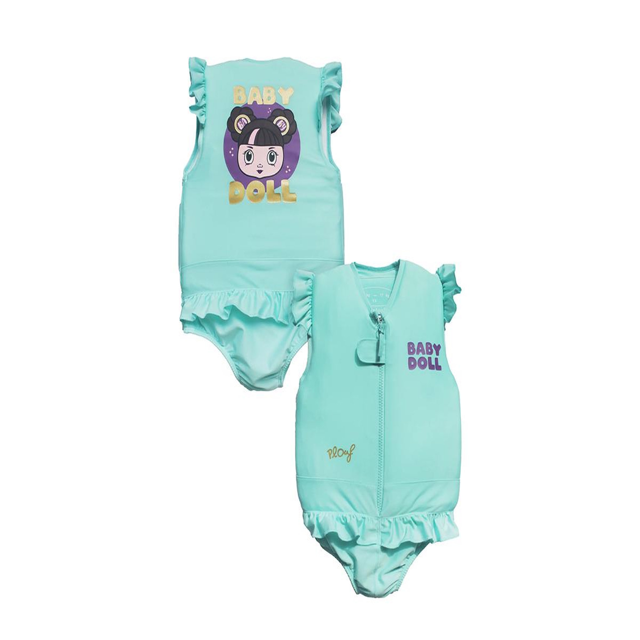 PLOUF Maillot de bain flottant fille Baby Doll Taille 6 - Plouf