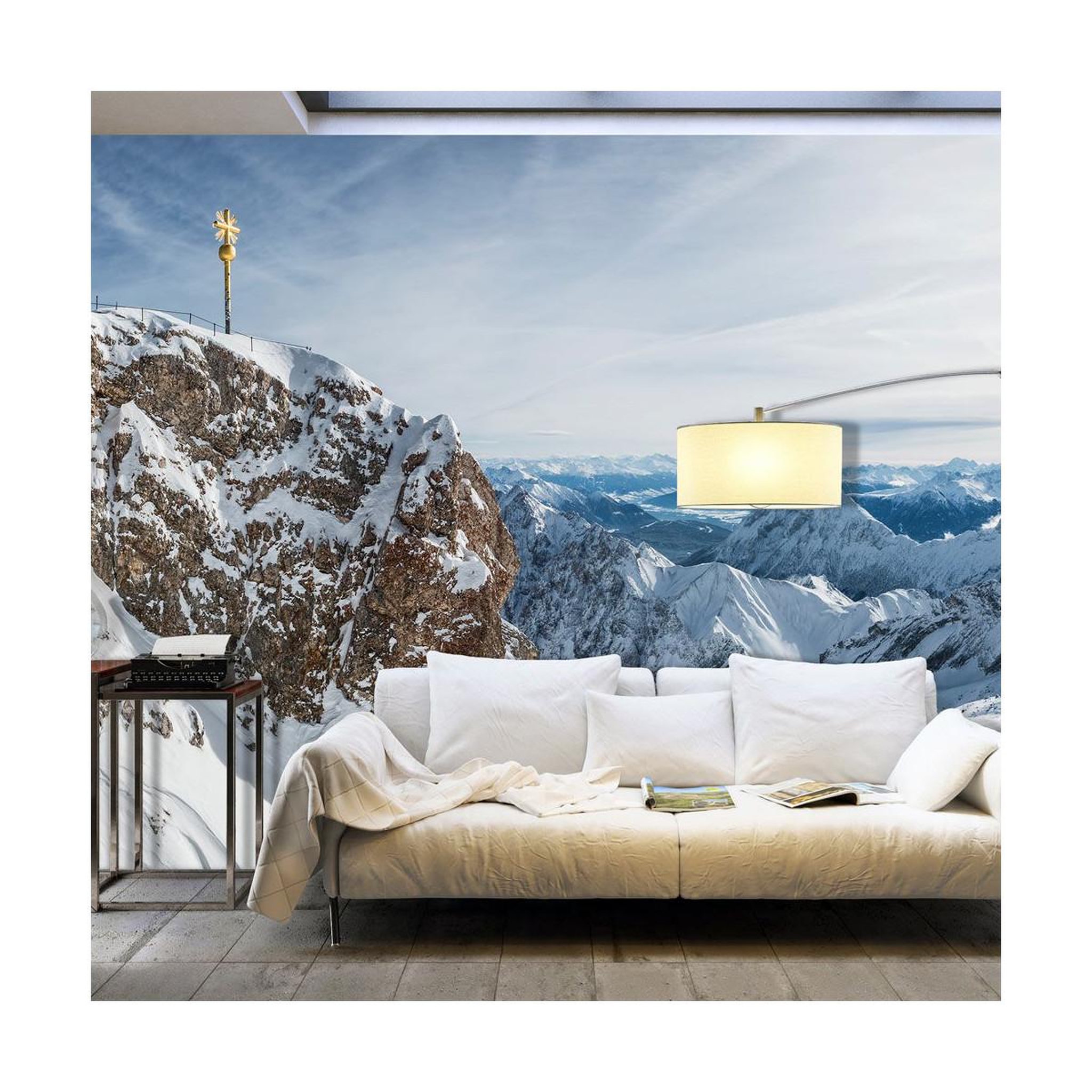 Paris Prix Papier peint xxl  winter in zugspitze  280x500cm