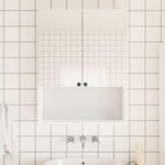 VIDAXL Films de miroir 2 pcs auto-adhesive 90x100 cm PET