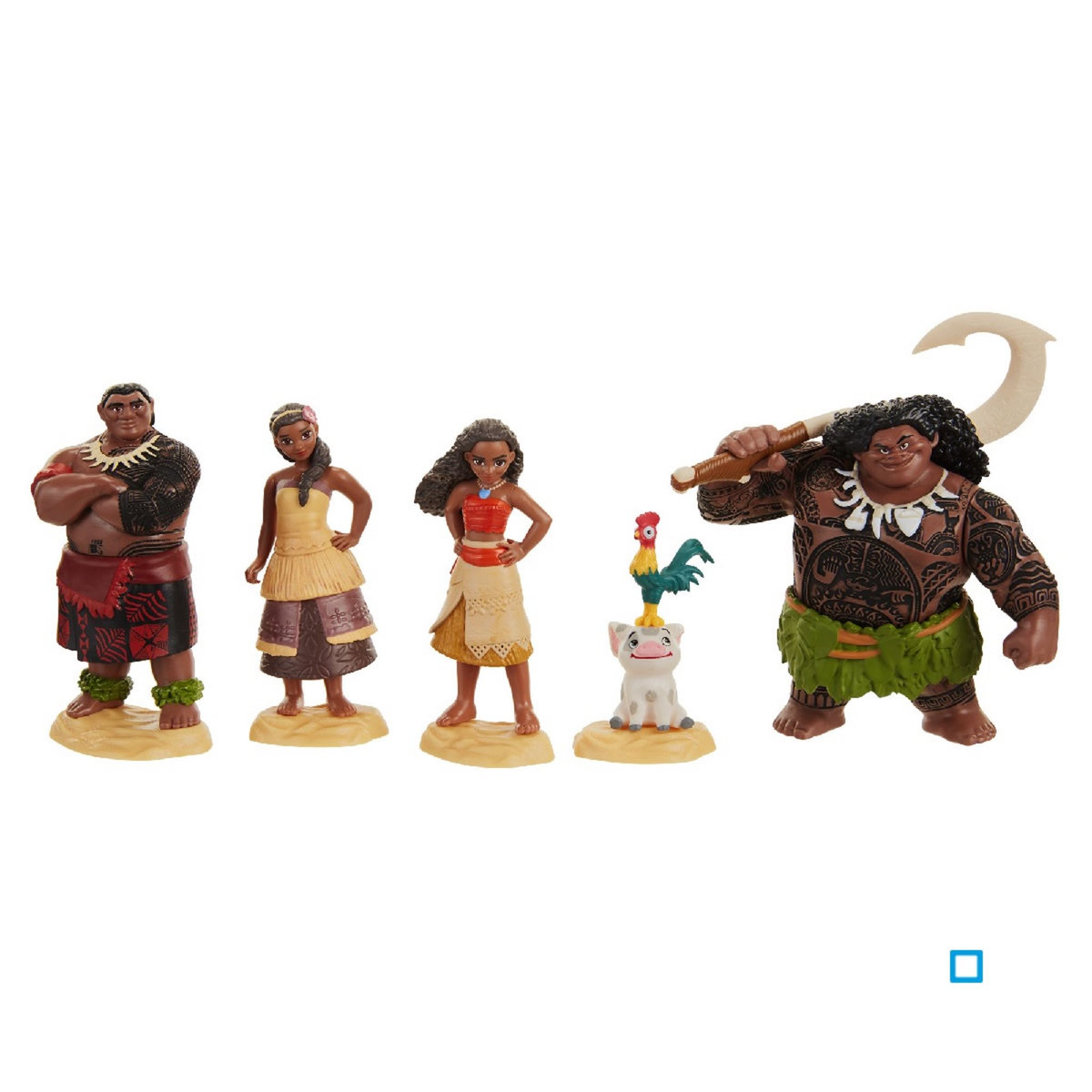 VAIANA  Vaiana - Set de Figurines de Collection