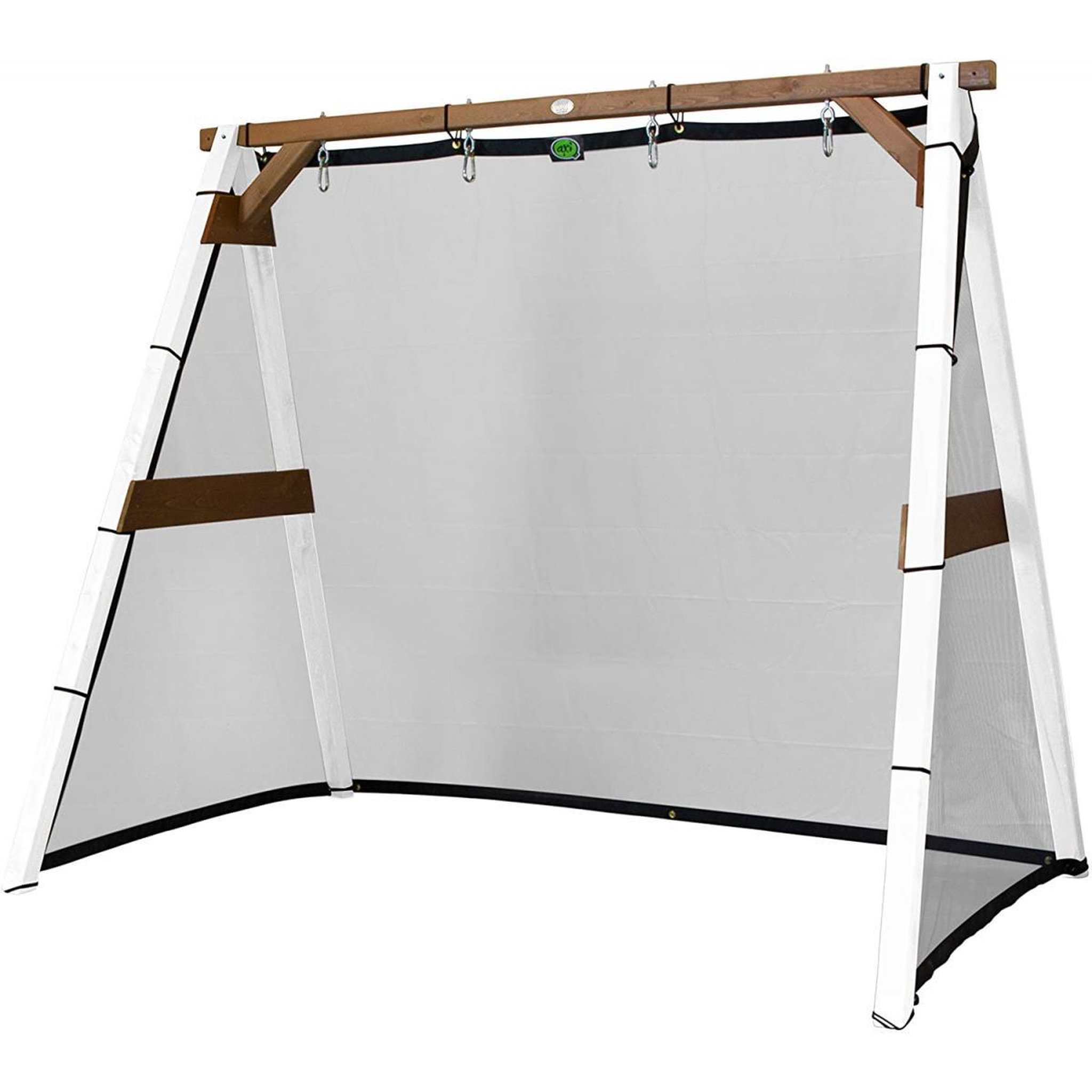 Voir la diapositive 4 : Axi House AXI Portique 4 en 1 Sports Fun Blanc Marron 160x254x207cm