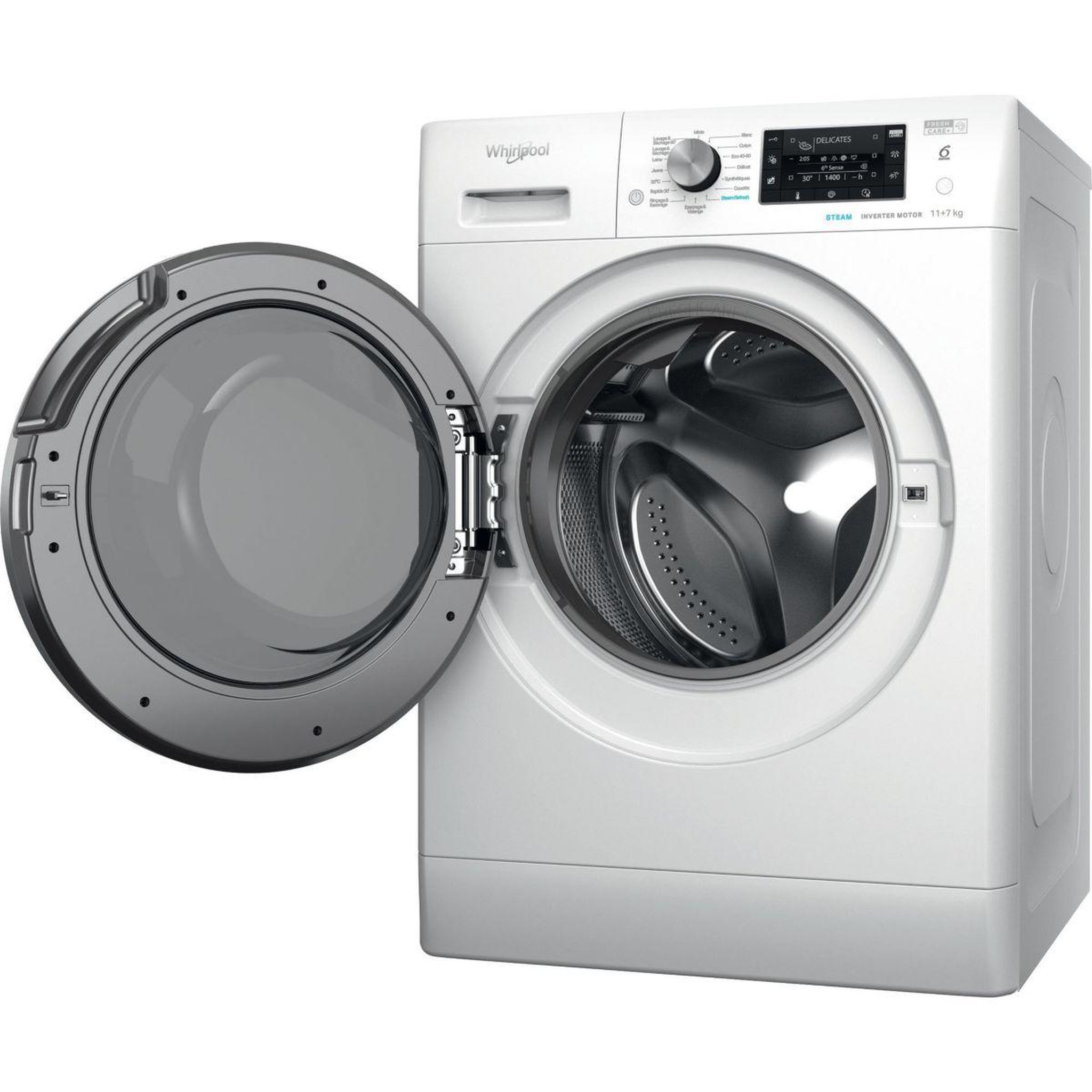 Voir la diapositive 3 : Whirlpool Lave linge séchant hublot ffdb1174489bvfr