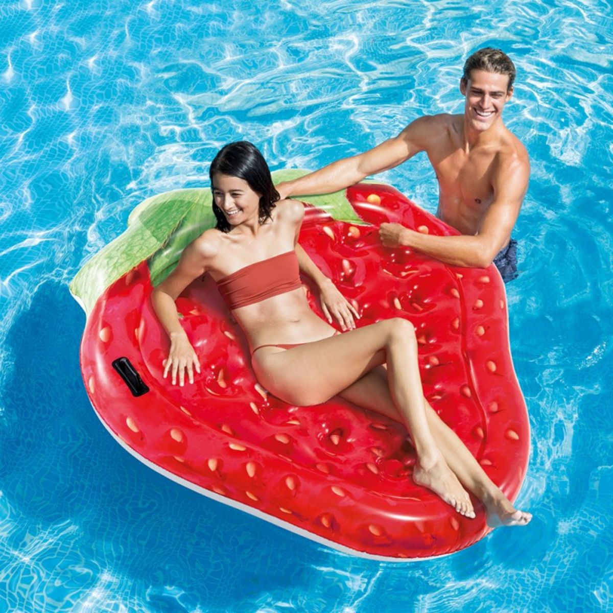 INTEX Bouée gonflable baignade - forme fraise