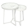 Voir la diapositive 1 : The Home Deco Factory Lot de 2 tables gigognes