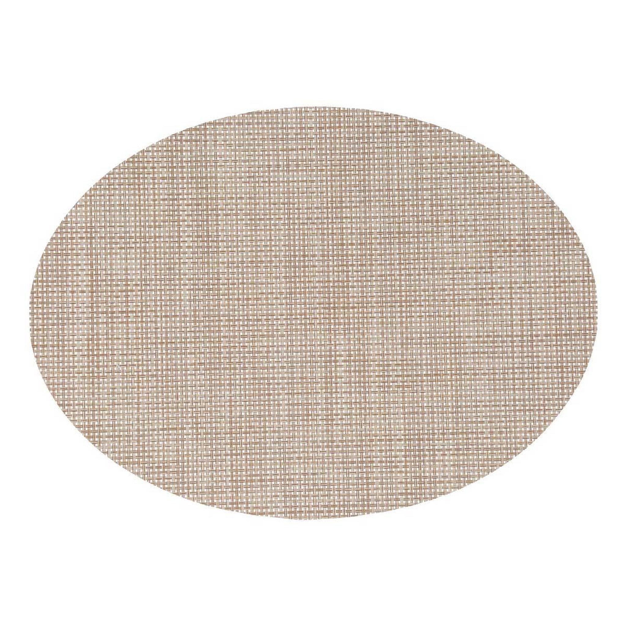 SECRET DE GOURMET Set de table ovale  maoli  35x48cm naturel