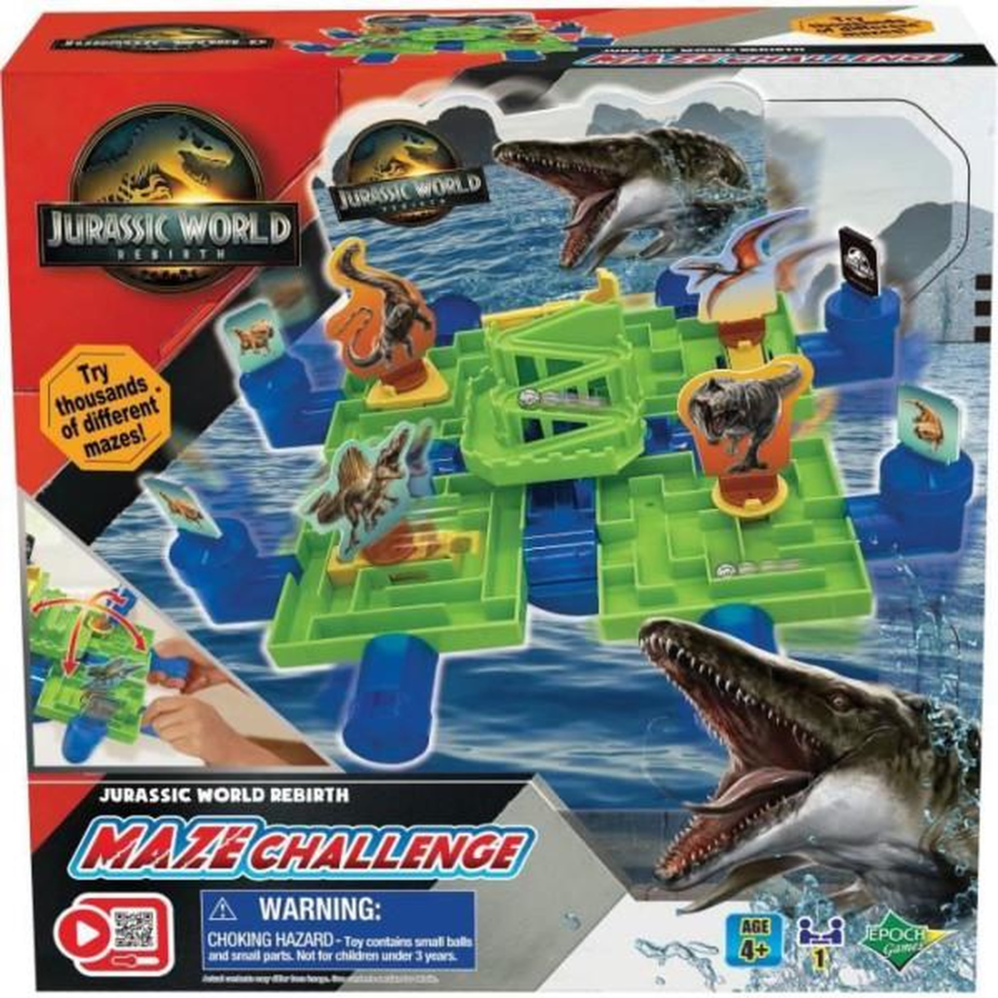 EPOCH Jurassic World – Maze Game - movie - Jeu d'ambiance - EPOCH - Des 4 ans