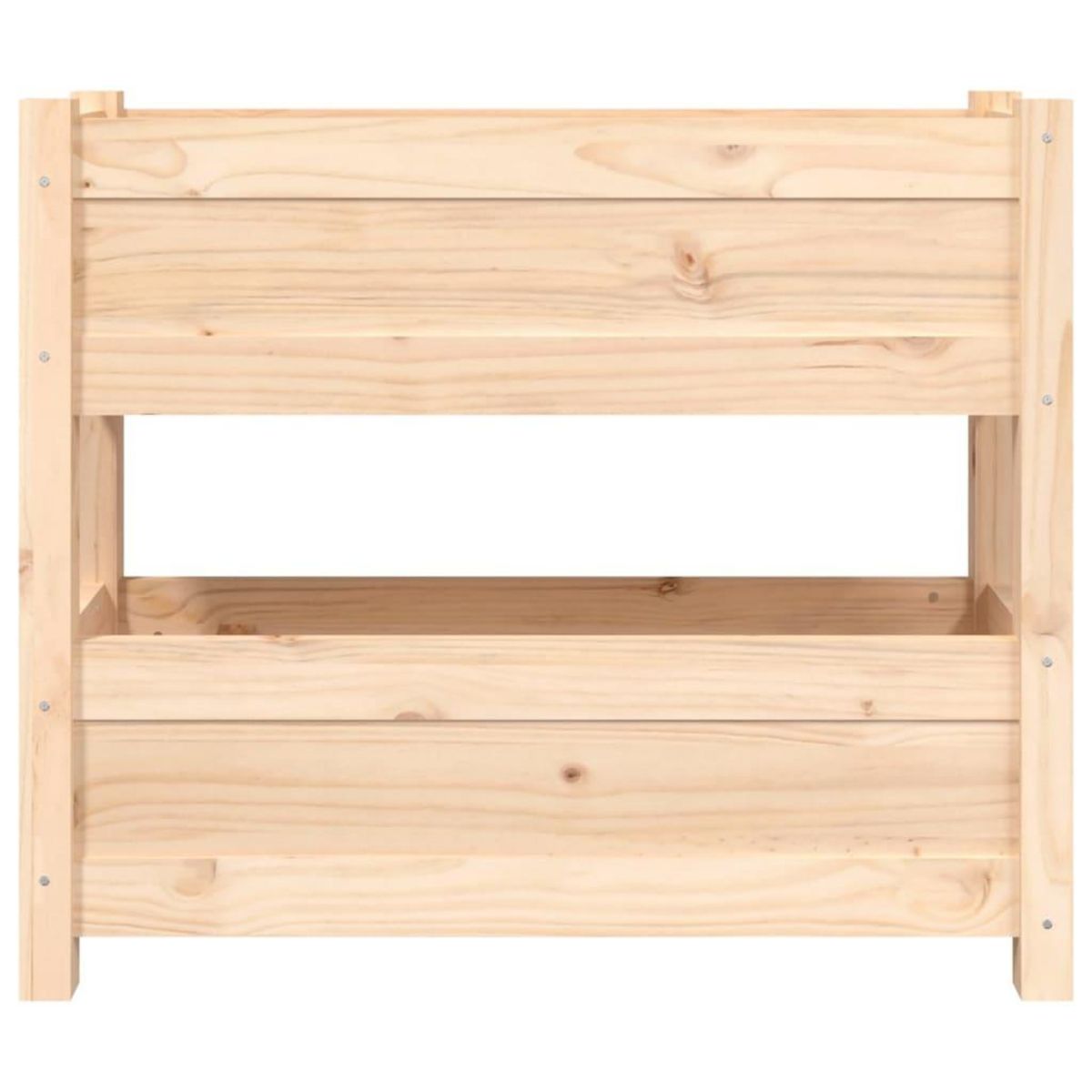 VIDAXL Jardiniere 77x25x66 cm Bois massif de pin