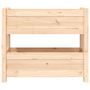 Voir la diapositive 5 : VIDAXL Jardiniere 77x25x66 cm Bois massif de pin