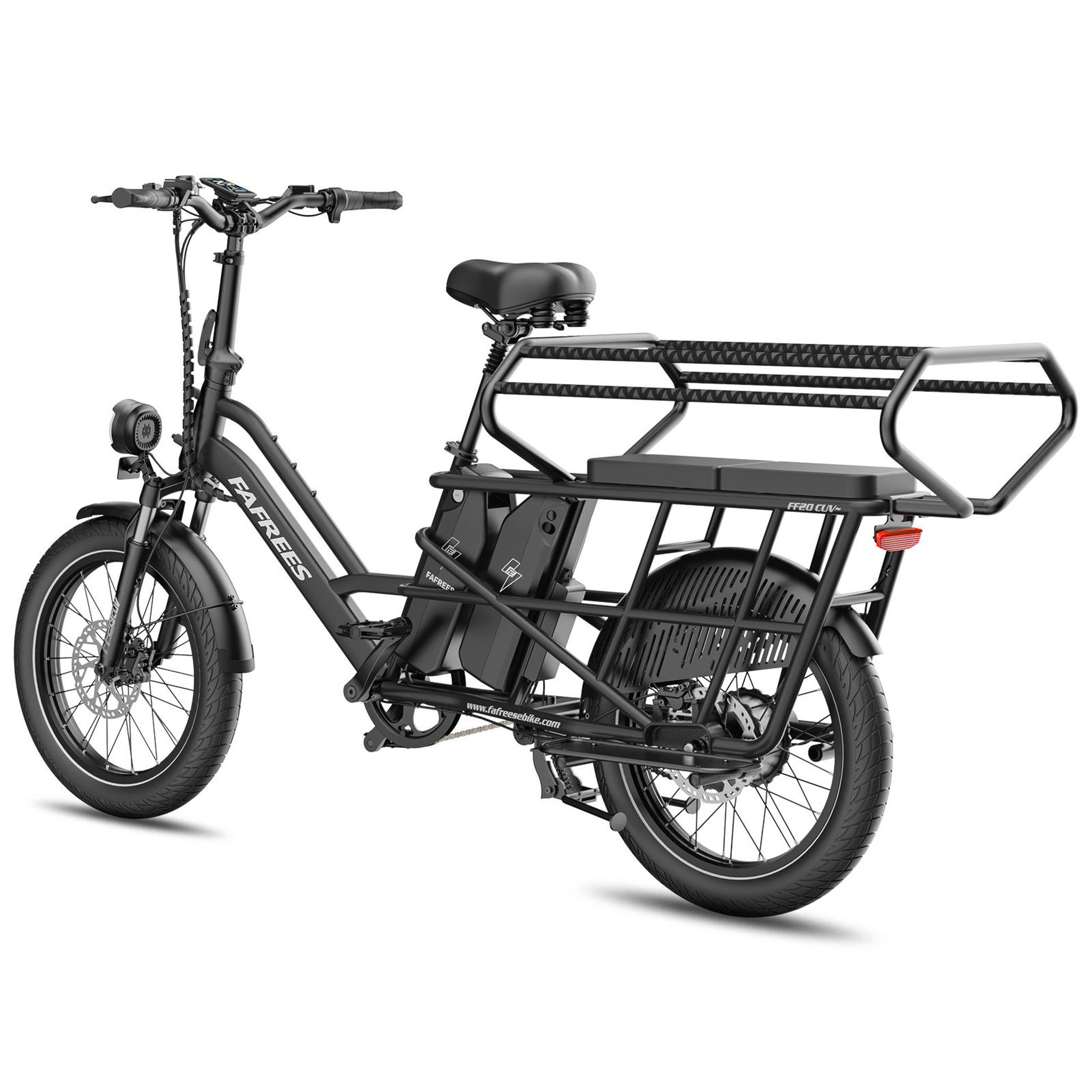 Voir la diapositive 3 : FAFREES Vélo cargo électrique familial fafrees ff20 cuv