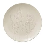 SECRET DE GOURMET Lot de 6 Assiettes Plates  Elsa  27cm Blanc