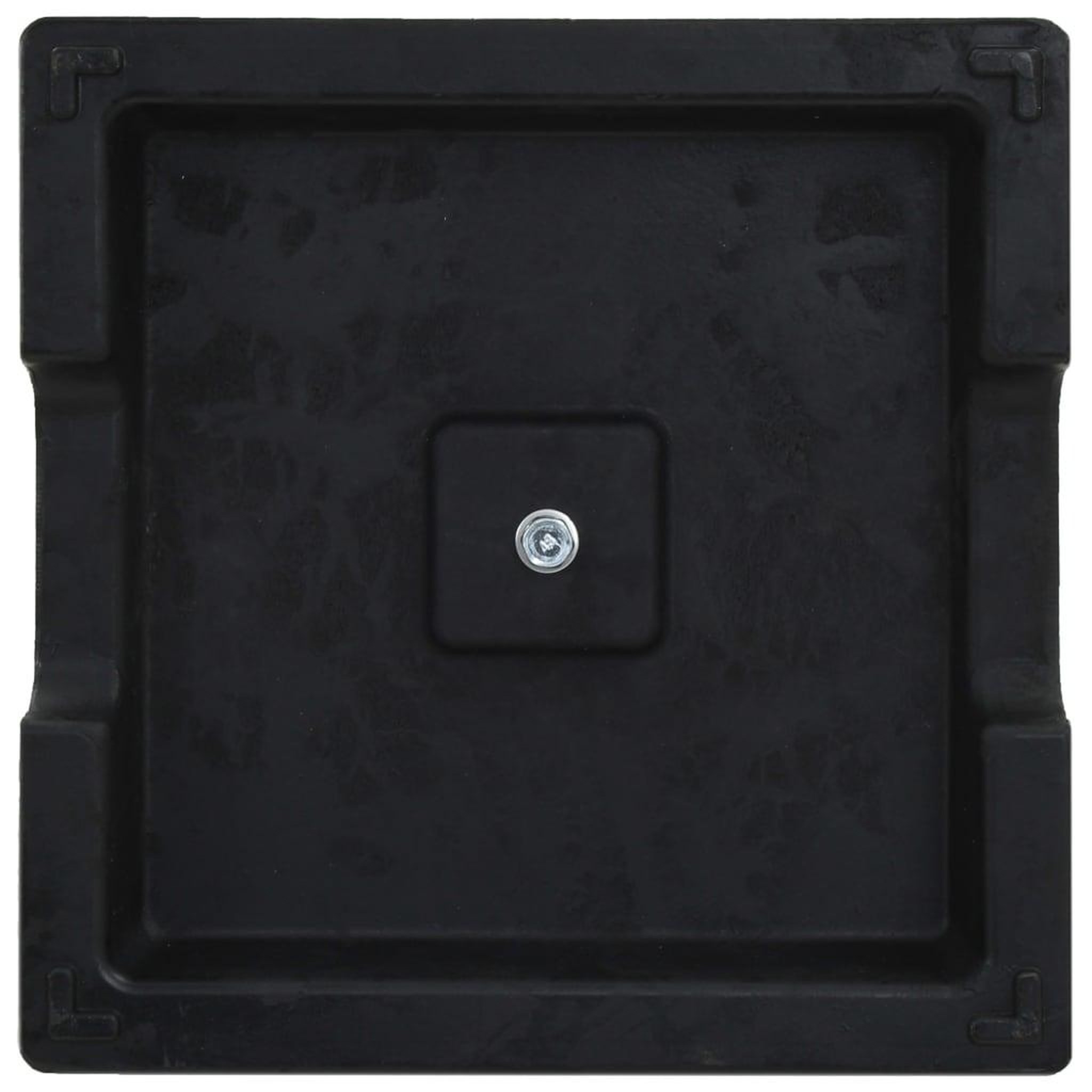 Voir la diapositive 5 : VIDAXL Socle carre de parasol Polyresine 8 kg Noir