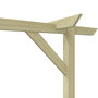 Voir la diapositive 4 : VIDAXL Pergola de jardin 410 x 40 x 203 cm Bois