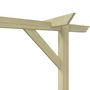 Voir la diapositive 4 : VIDAXL Pergola de jardin 410 x 40 x 203 cm Bois