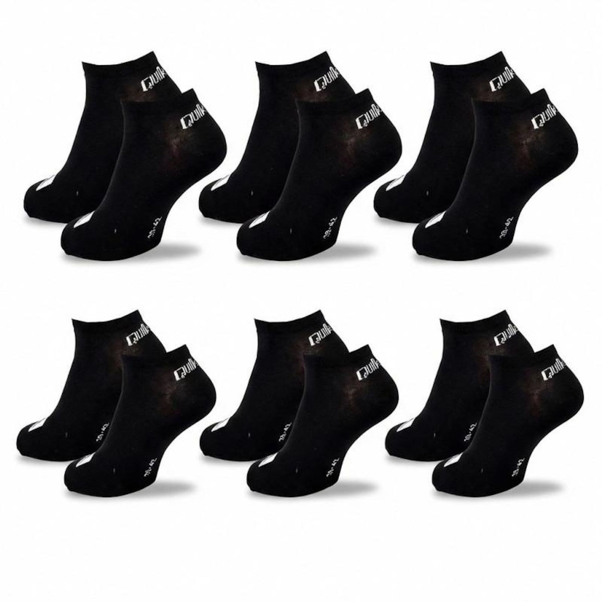 QUIKSILVER Quiksilver Pack de Chaussettes Homme SNEAKER– Lot 6 Paires Sport