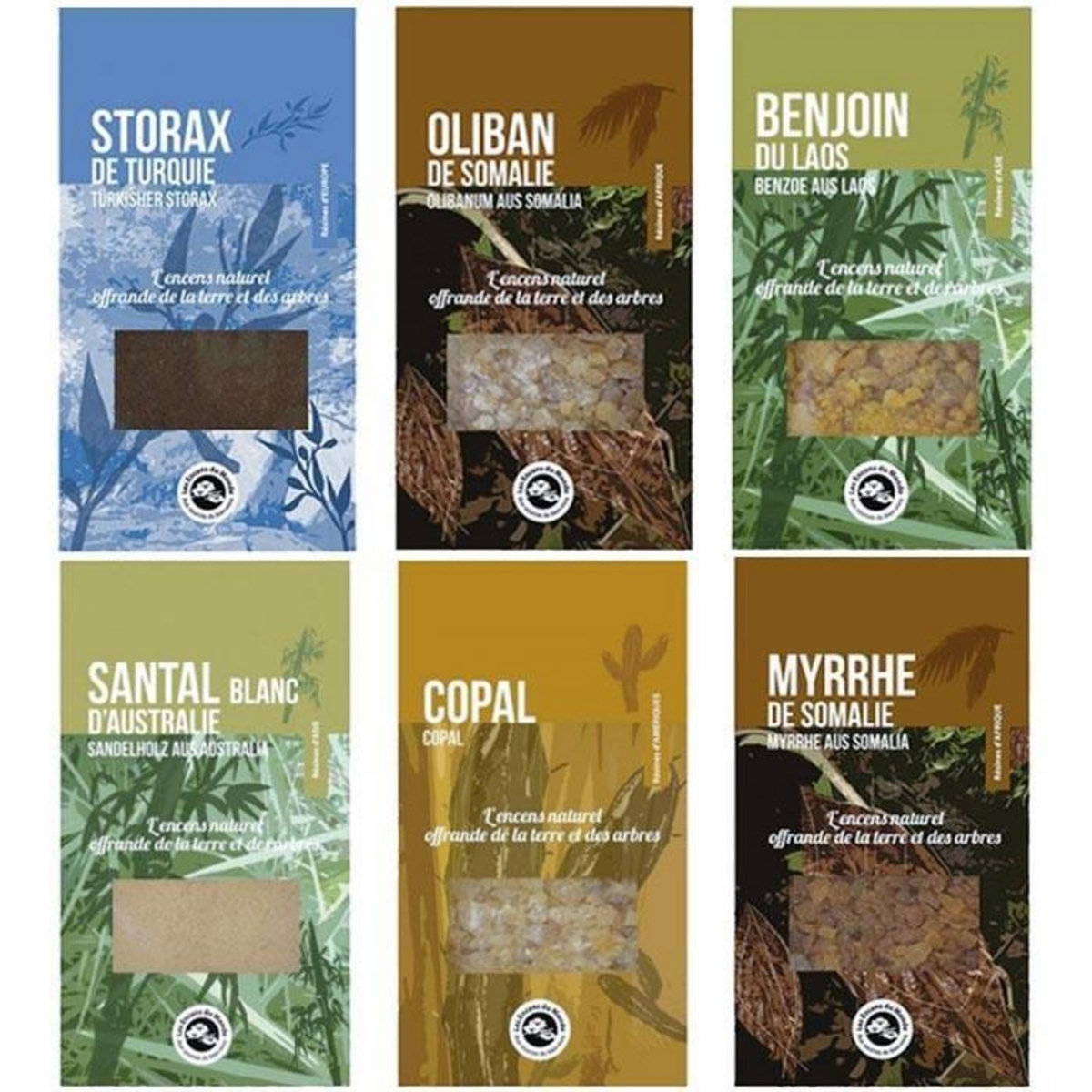 Les Encens du monde Coffret de Résines Les Encens du Monde