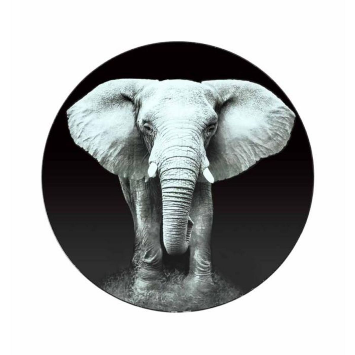 Paris Prix Table d'Appoint Design  Jumbo  41cm Noir