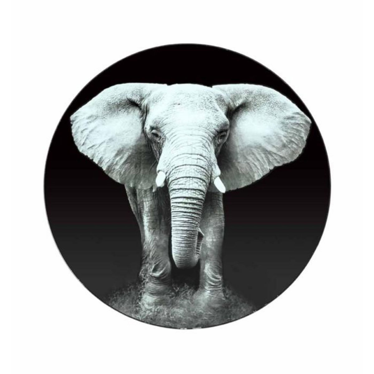 Paris Prix Table d'Appoint Design  Jumbo  41cm Noir