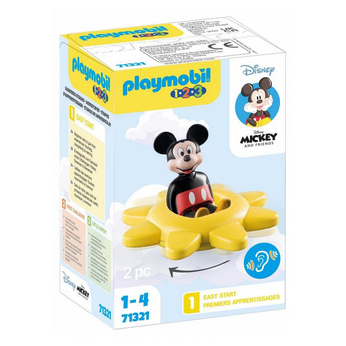 PLAYMOBIL 71321 Mickey et toupie soleil