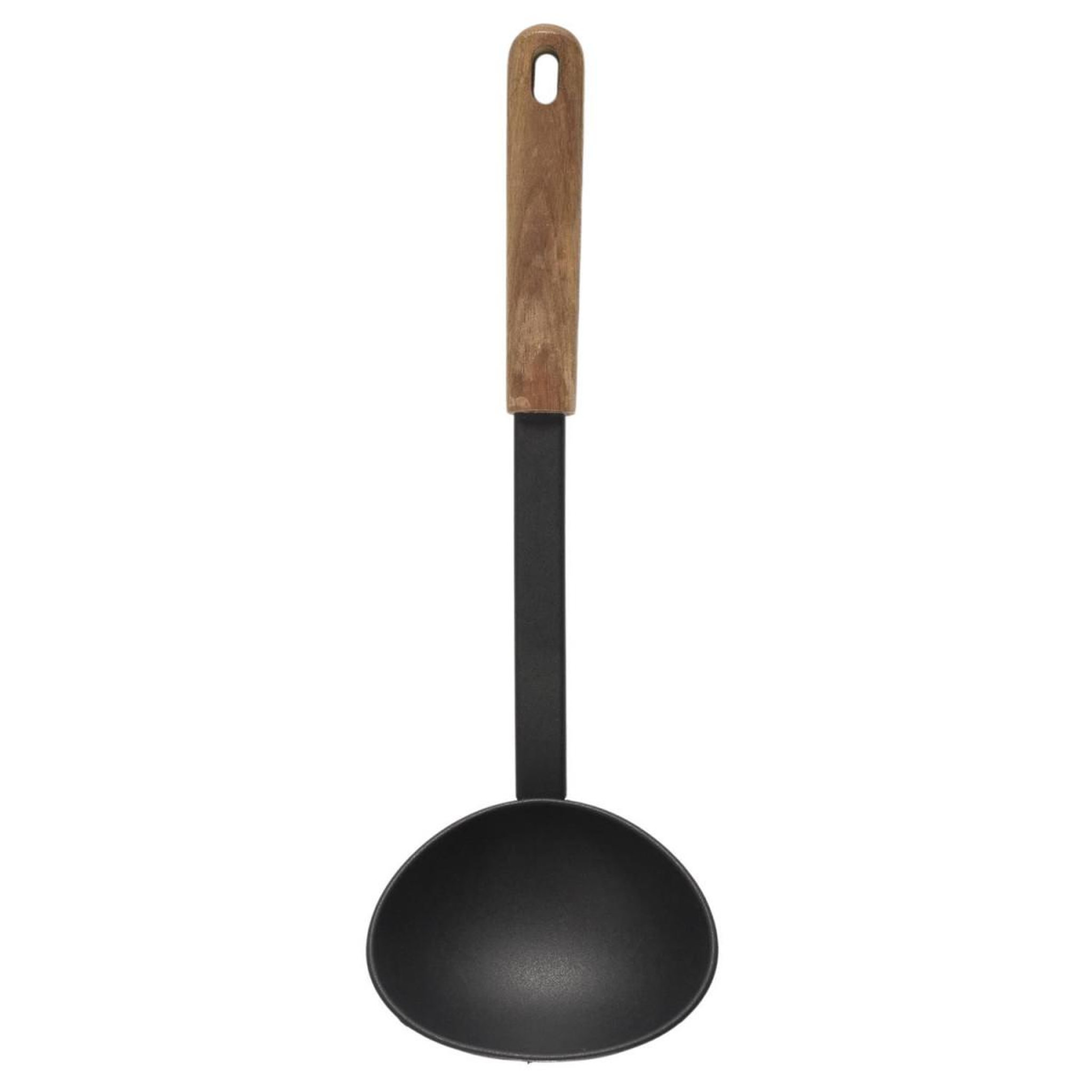 Voir la diapositive 2 : Lily Cook Louche manche en bois  lily  31cm naturel & noir