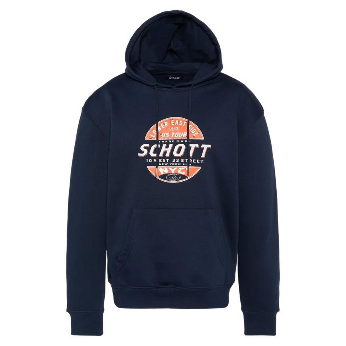 Schott Sweat à Capuche  Homme Schott SWHUSTOUR
