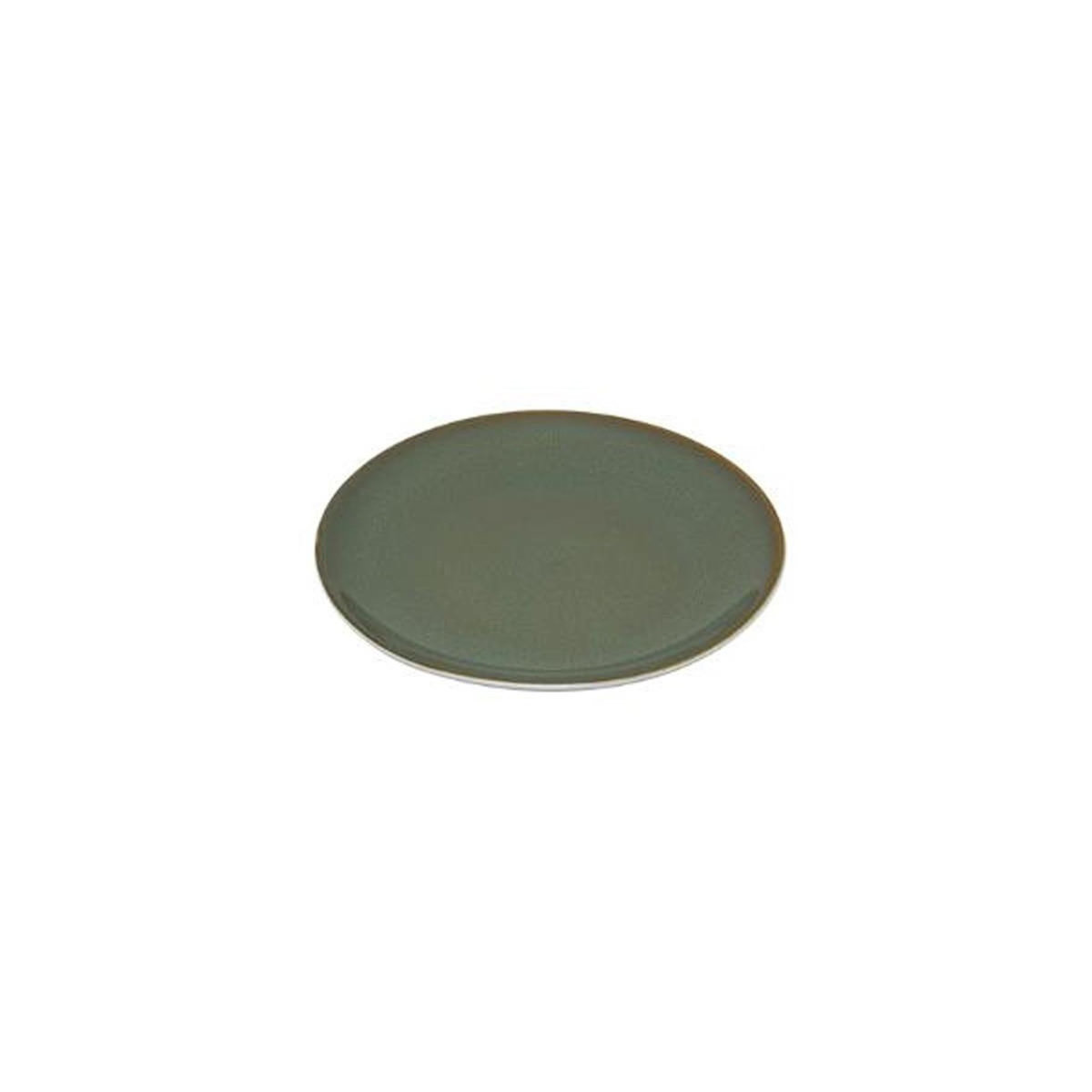 SECRET DE GOURMET Lot de 6 Assiettes à Dessert  Moody  19cm Vert
