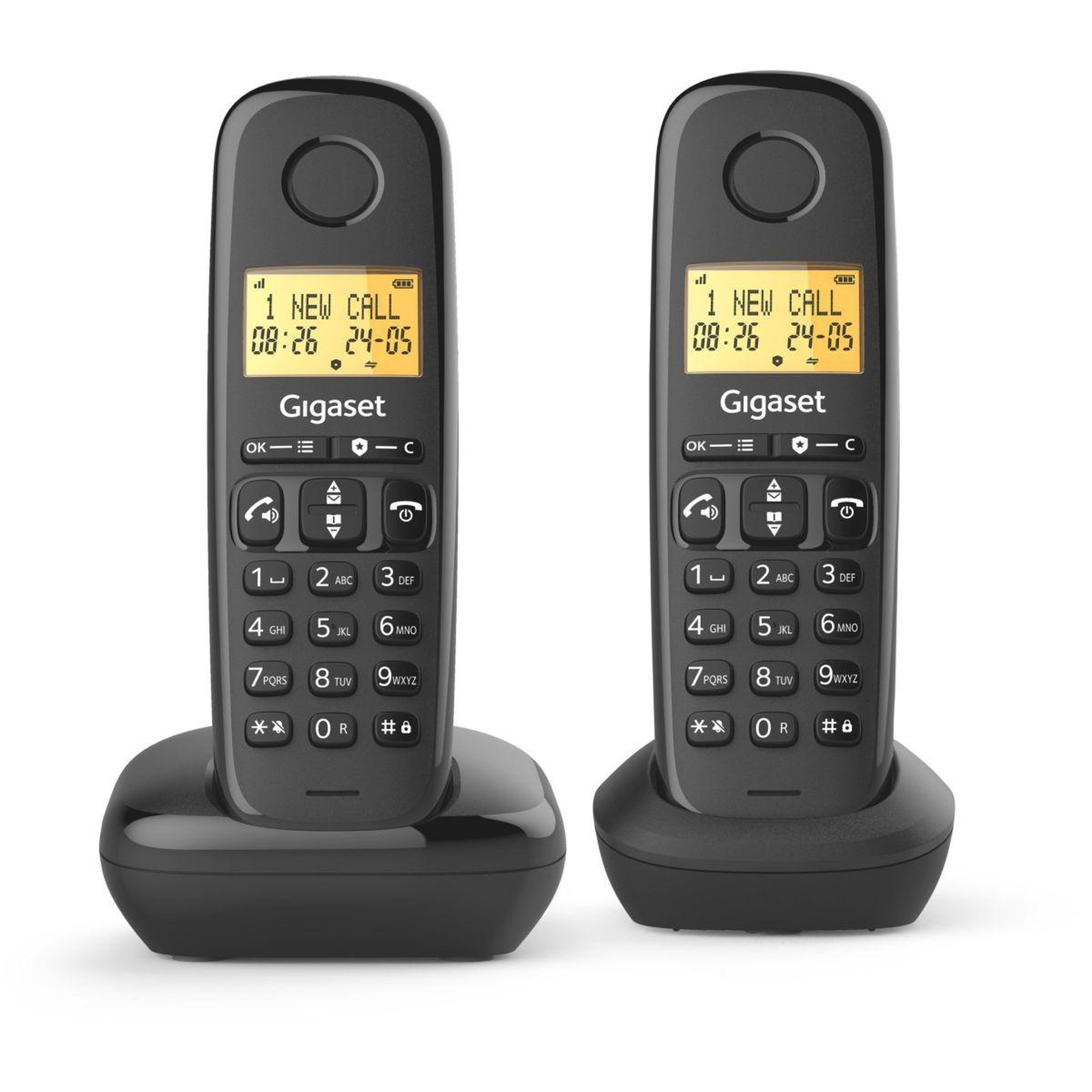 GIGASET Téléphone sans fil BASIC 100 DUO