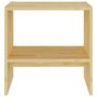 Voir la diapositive 5 : VIDAXL Table de chevet 40x30,5x40 cm bois de pin massif