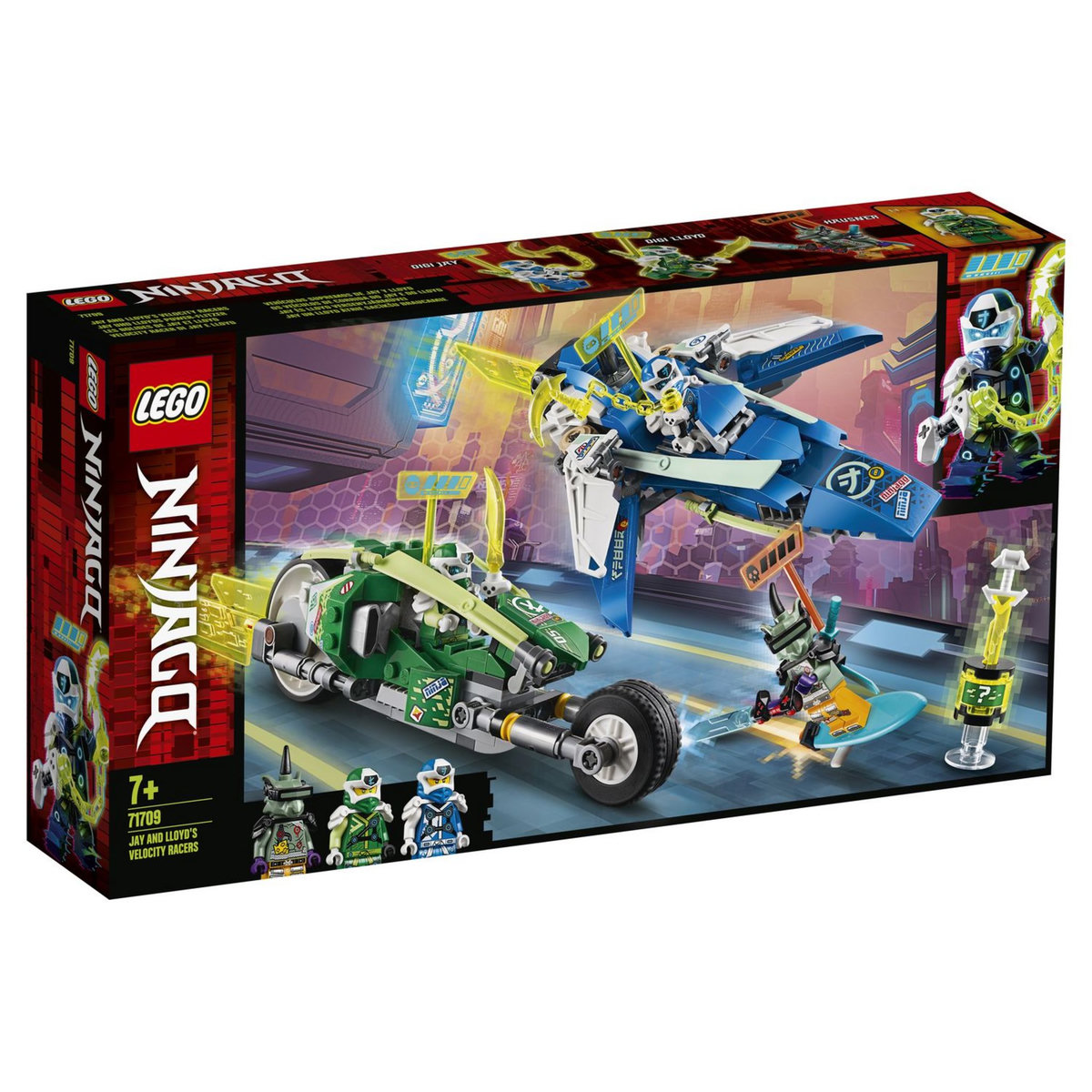 LEGO Ninjago 71709 Les bolides de Jay et Lloyd