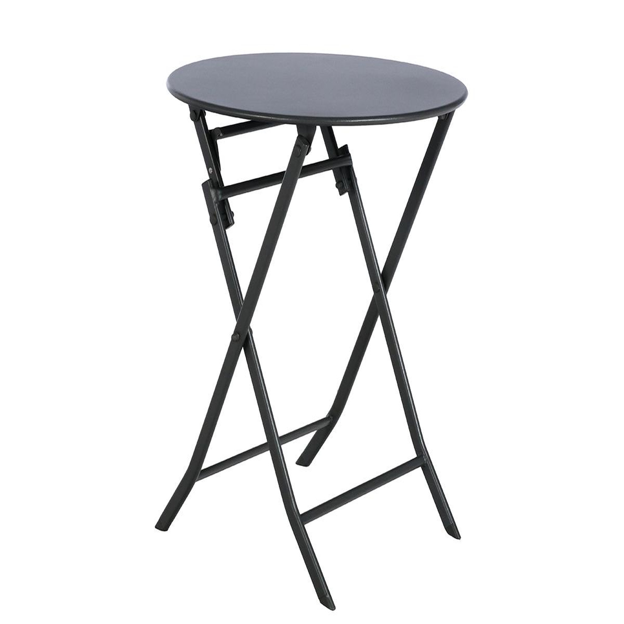 HESPERIDE Table de jardin ronde greensboro ø 60 cm graphite - hespéride