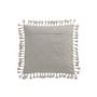 Voir la diapositive 2 : Paris Prix Coussin Déco à Pompons  Marocain  45x45cm Gris
