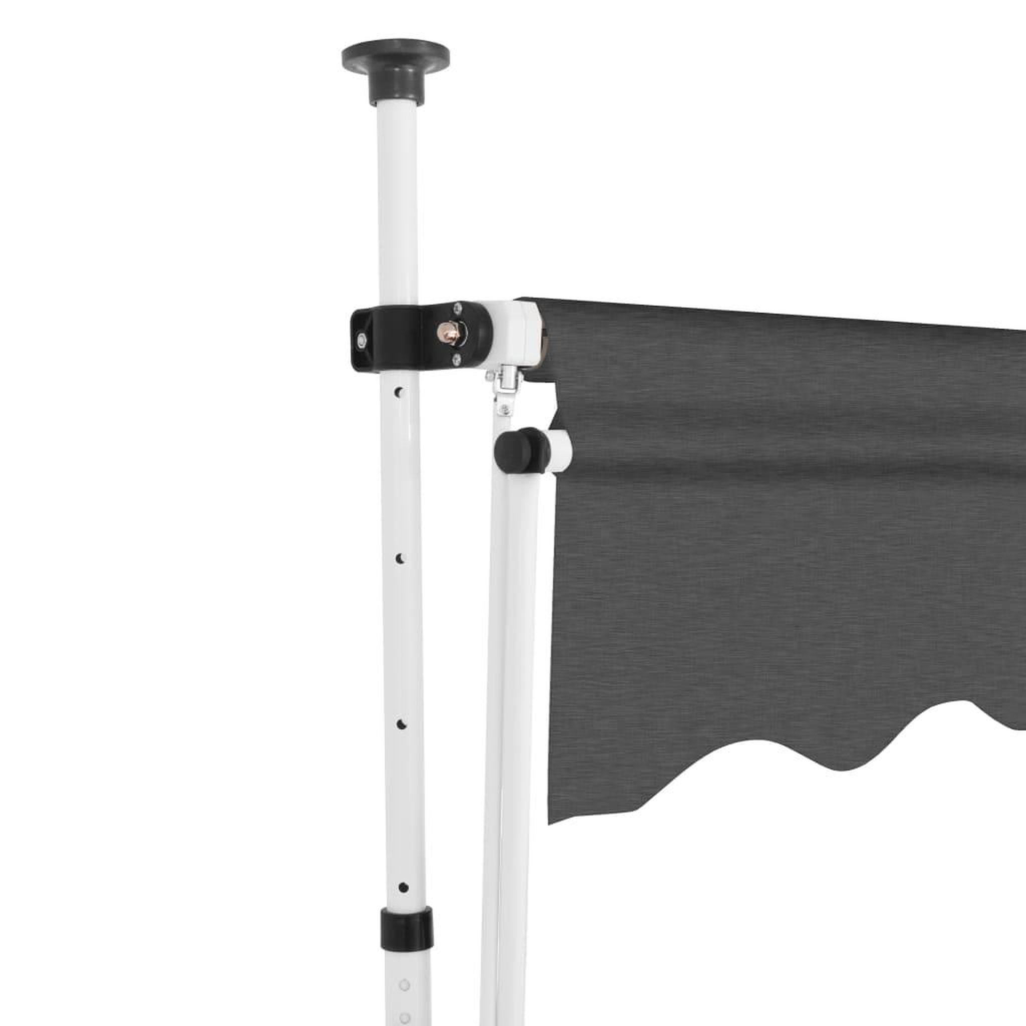 Voir la diapositive 3 : VIDAXL Auvent manuel retractable 400 cm Anthracite