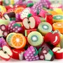  200 perles en argile 10 mm - Fruits
