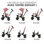 Voir la diapositive 3 : KINDERKRAFT Tricycle évolutif Aveo bébé