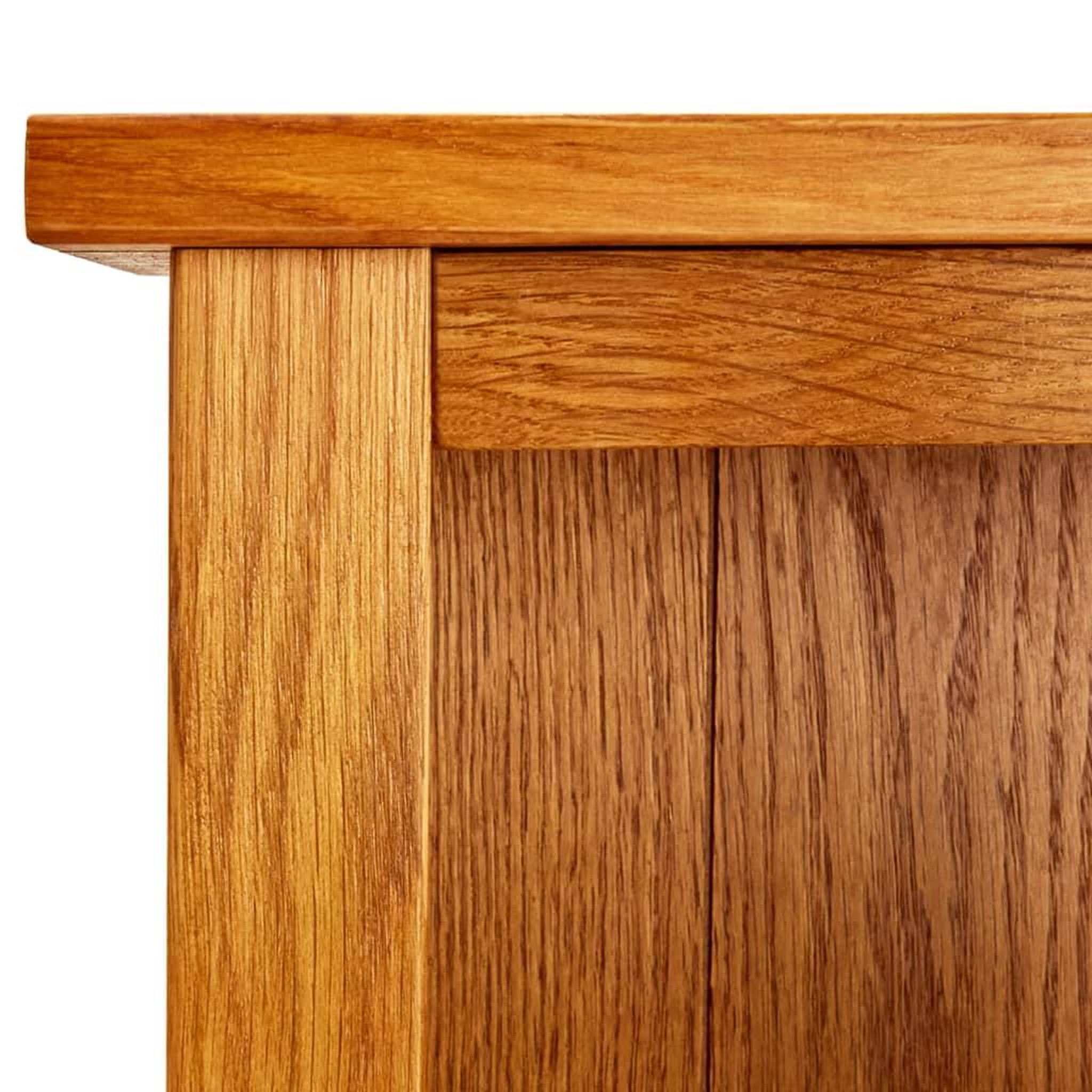 Voir la diapositive 5 : VIDAXL Bibliotheque a 6 niveaux 52x22x180 cm Bois de chene massif