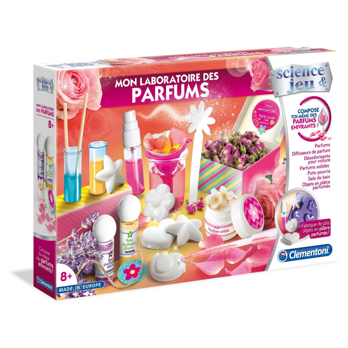 CLEMENTONI Kit création Mon laboratoire des parfums