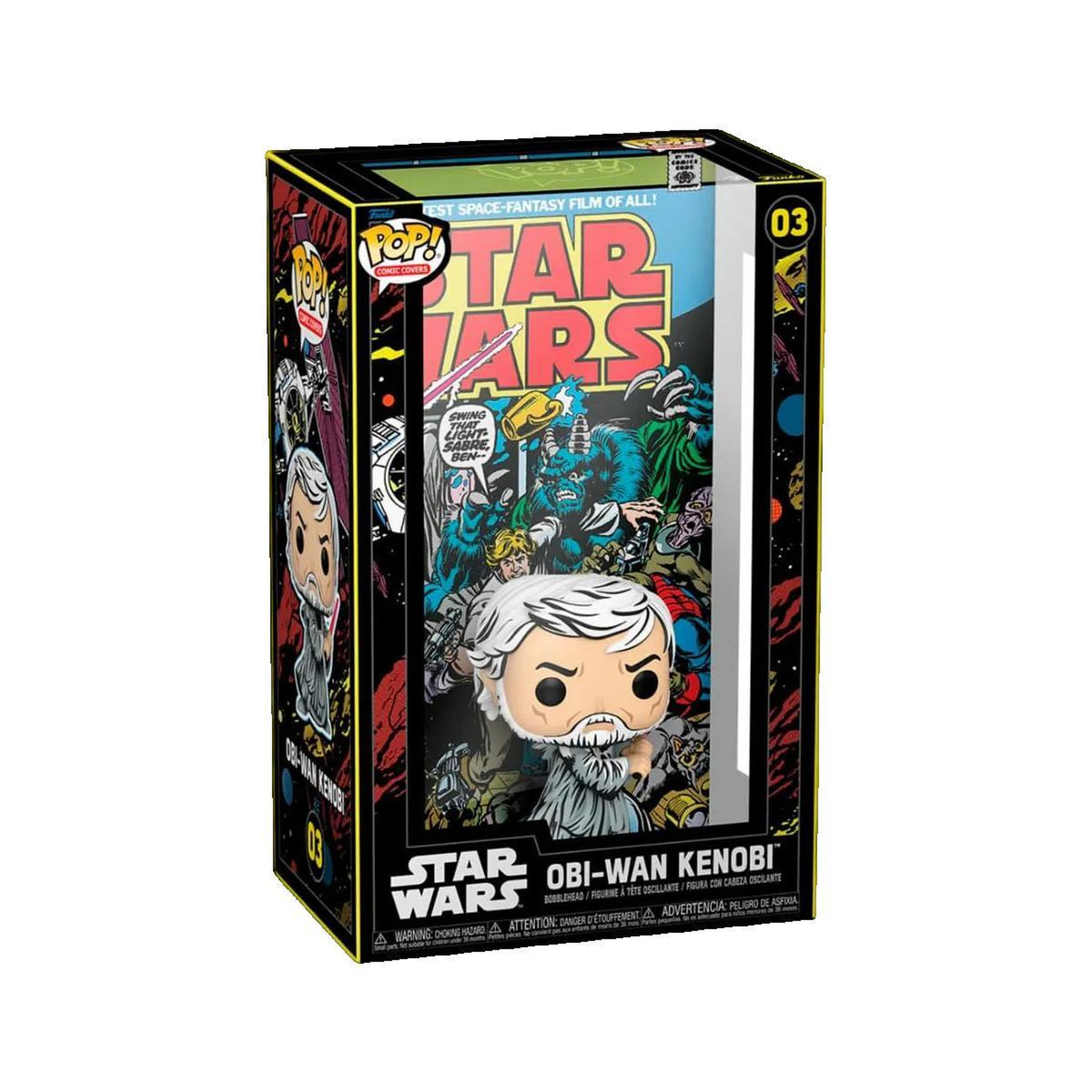 Voir la diapositive 2 : Funko Figurine Funko Obi-Wan Kenobi multicolore