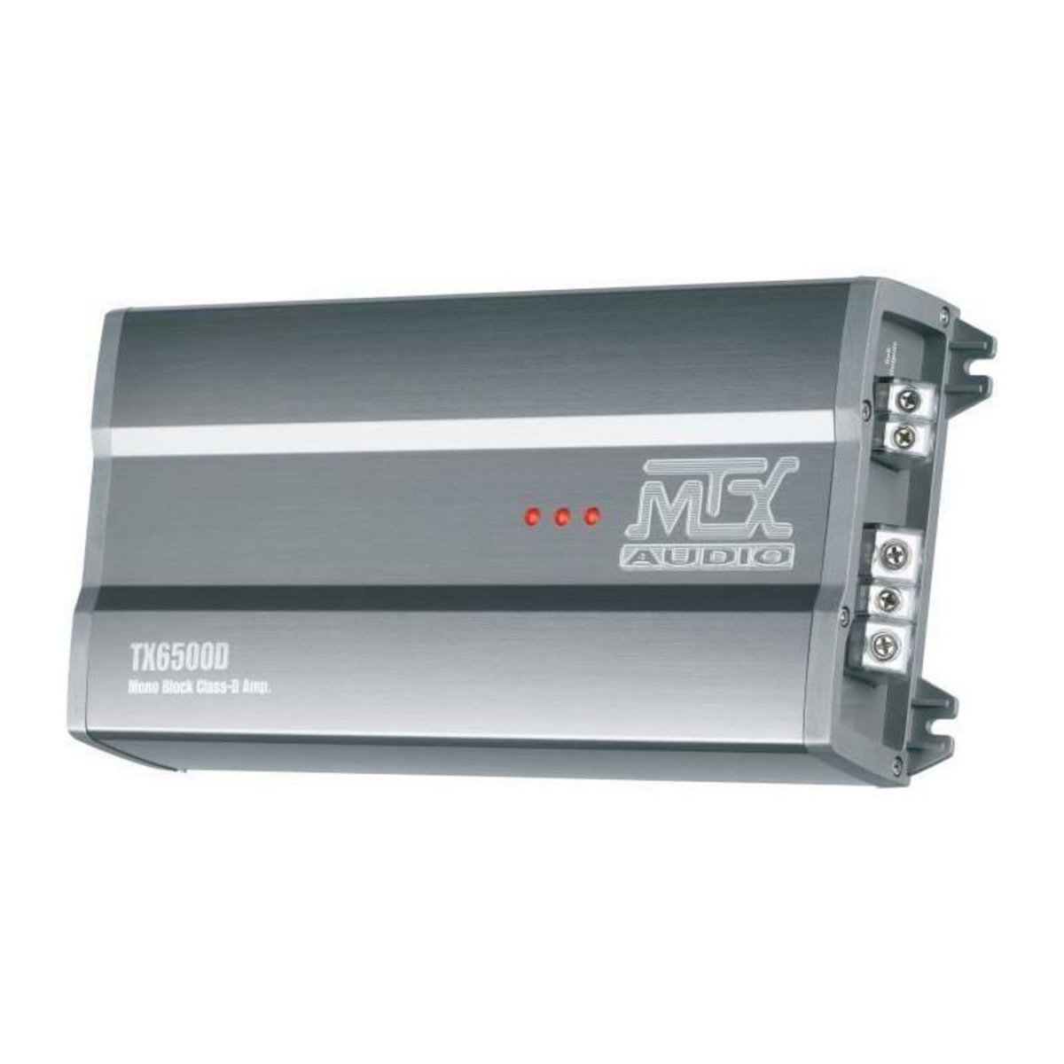 MTX AUDIO MTX TX6500D Amplificateur 12V Bloc Mono Classe-D 1x500W RMS en Aluminium