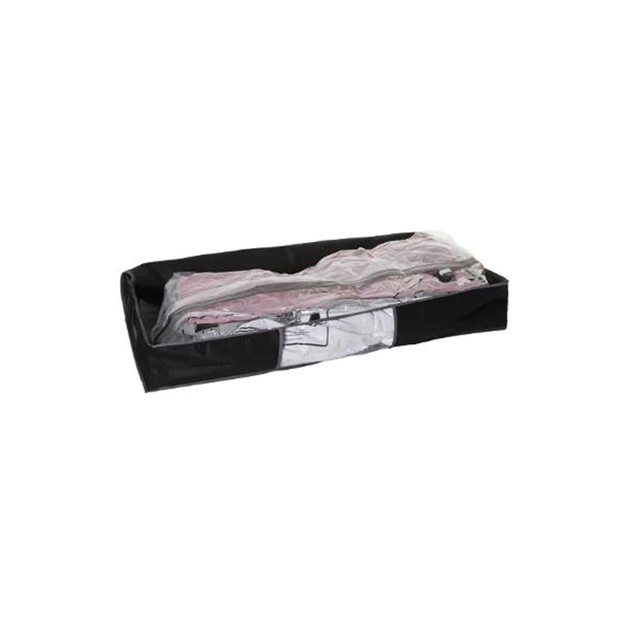 Voir la diapositive 2 : FIVE Sac de rangement compresseur  lit  100cm gris