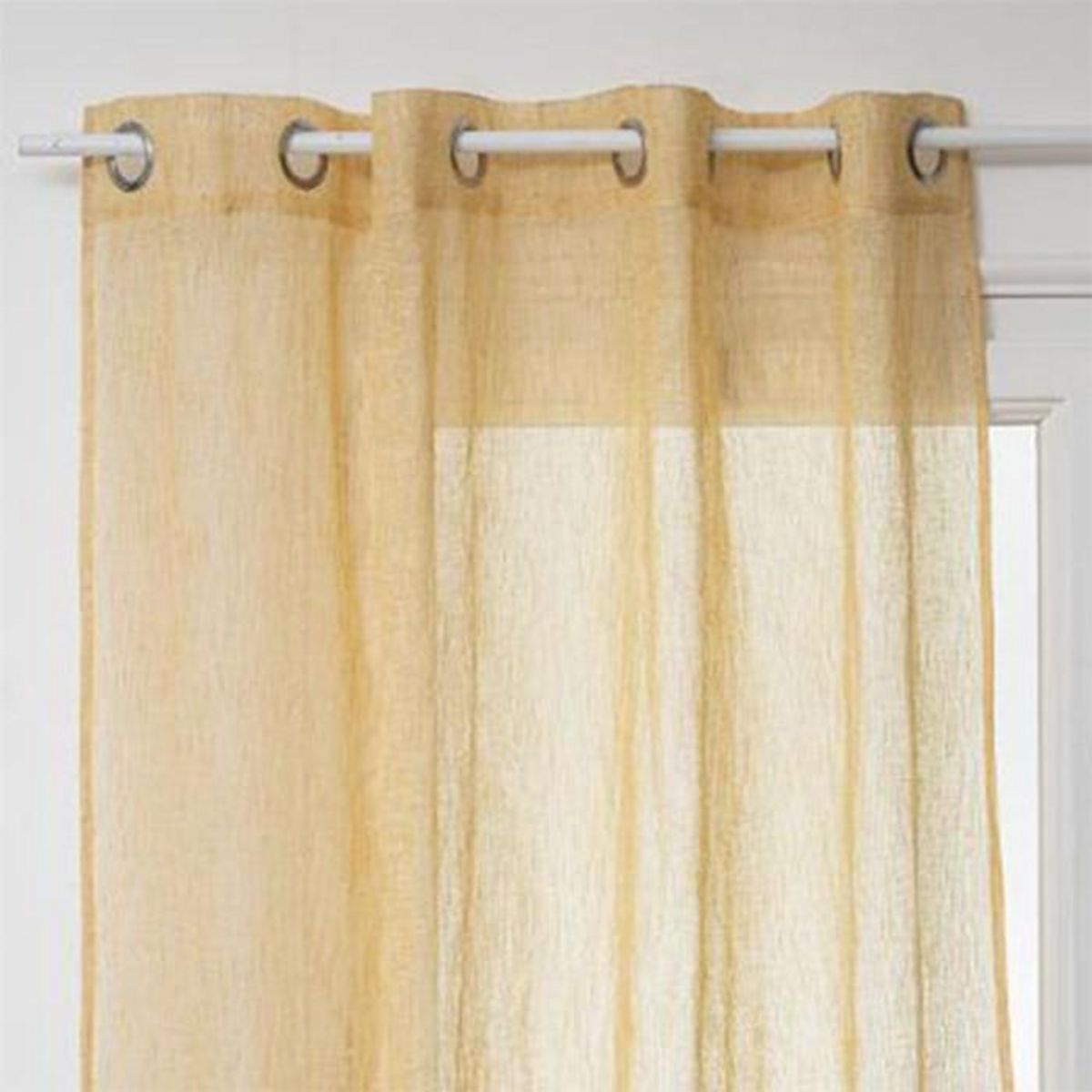 ATMOSPHERA Rideau Voilage  Fred  140x240cm Ocre