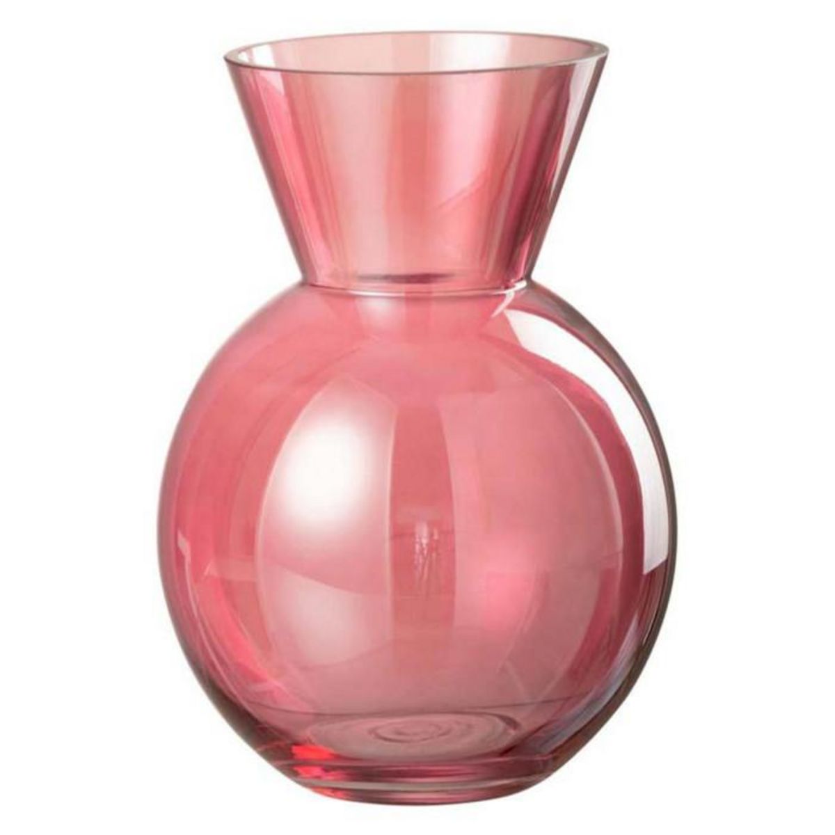 Paris Prix Vase Design en Verre  Lucy  23cm Rouge