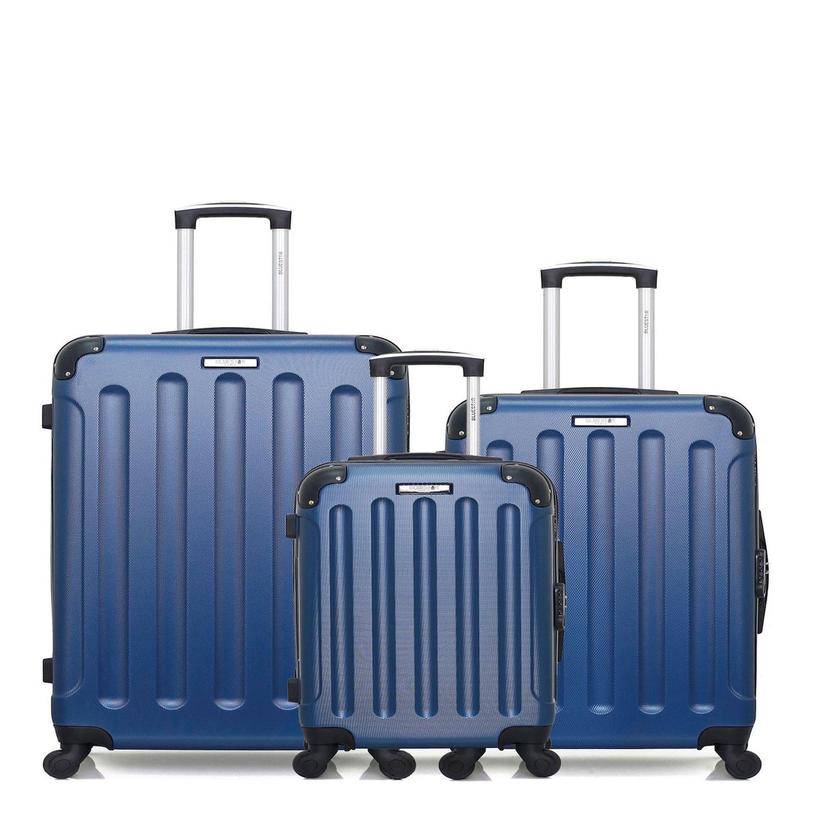 BLUESTAR BLUESTAR - LOT DE 3 - Valises grand format, weekend et cabine MADRID