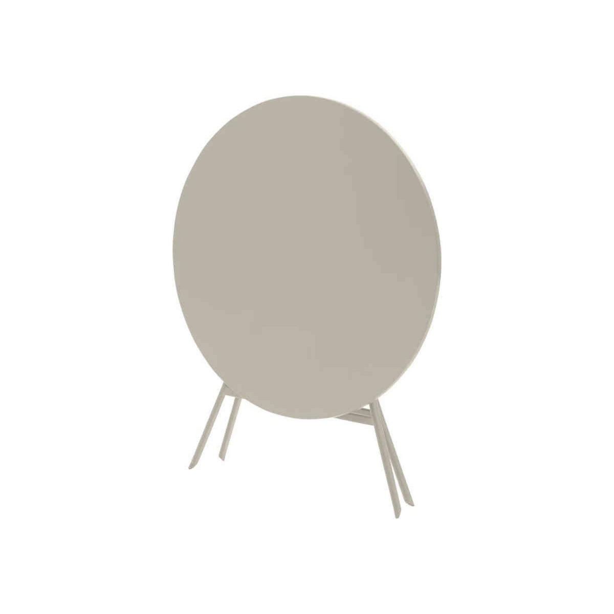 HESPERIDE Table de jardin pliante ronde 4 places GREENSBORO