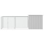 Voir la diapositive 3 : VIDAXL Cage pour poules Gris 300x91x100 cm Acier galvanise