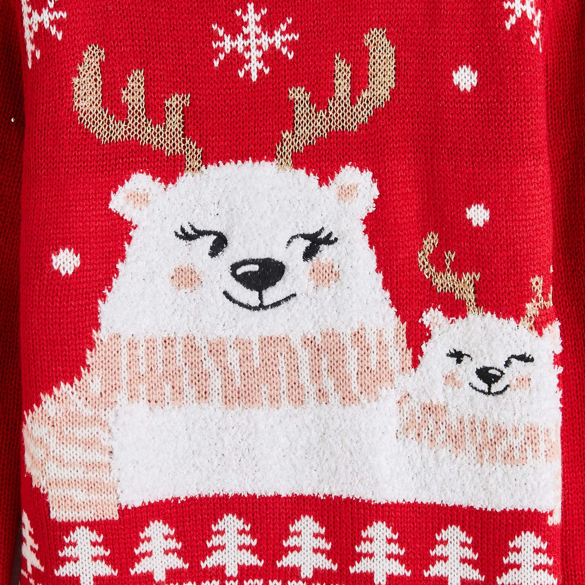 INEXTENSO Robe pull de noël fille 