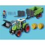Voir la diapositive 3 : PLAYMOBIL 5121 Grand tracteur/remorque
