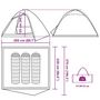 Voir la diapositive 6 : VIDAXL Tente de camping a dome 3 personnes vert olive impermeable