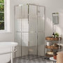 Voir la diapositive 1 : VIDAXL Cabine de douche ESG 90x70x180 cm